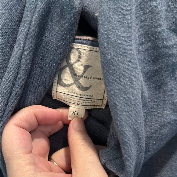 USA Blue Hoodie Sweater - Picture 4 of 6